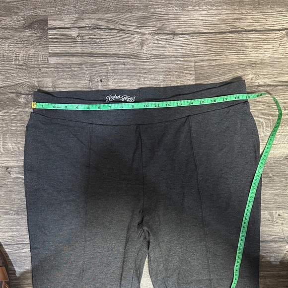 Faded Glory Charcoal Ponte Leggings - Picture 5 of 6